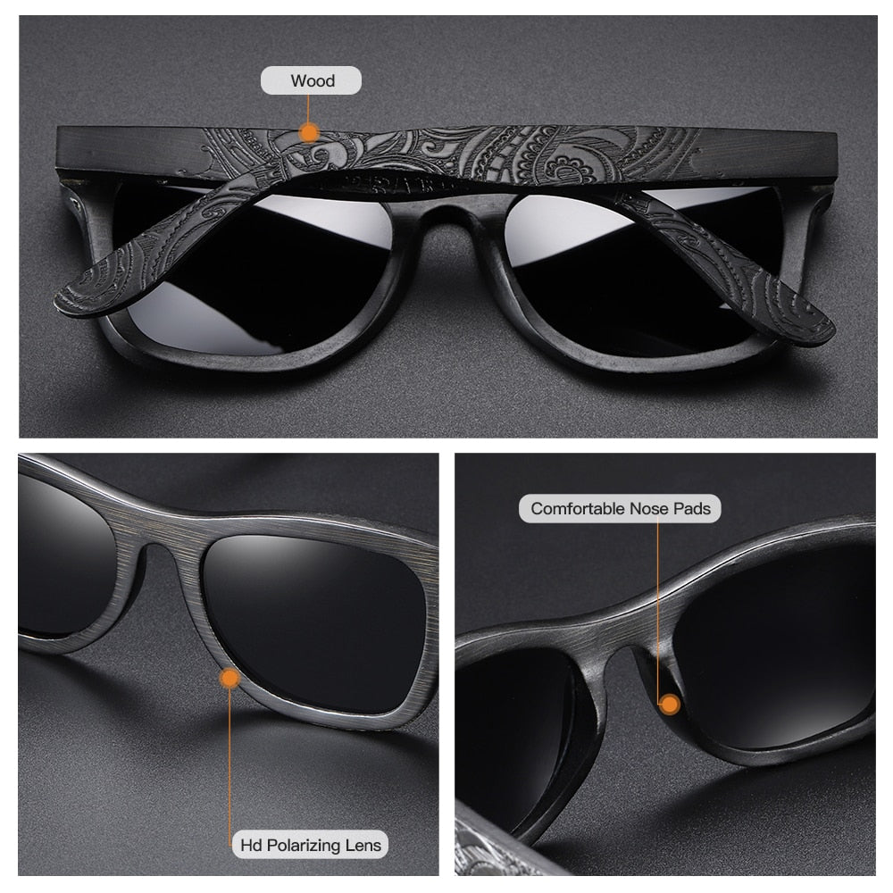 GM Wooden Luxury Sunglasses