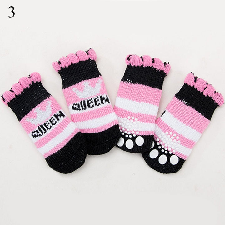 Dog Socks - 4Pc - S/M/L