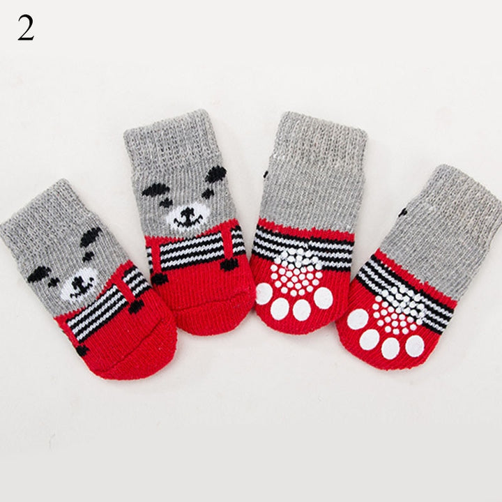 Dog Socks - 4Pc - S/M/L