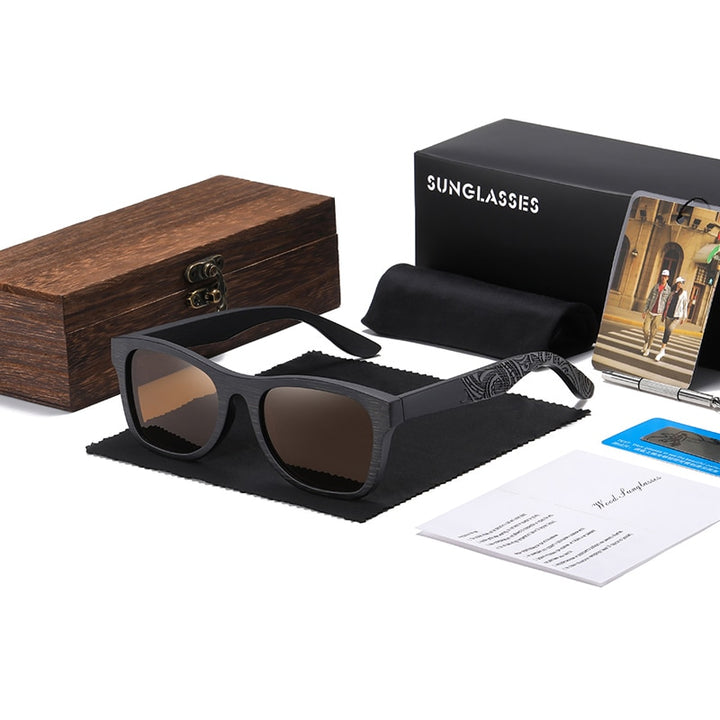 GM Wooden Luxury Sunglasses