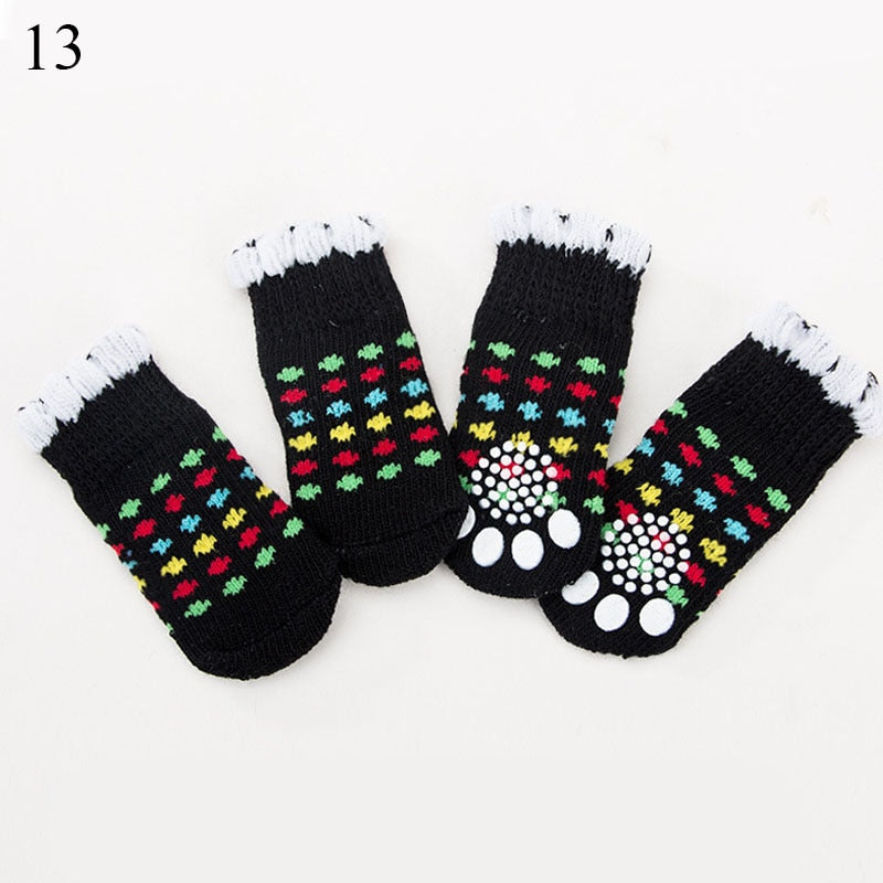 Dog Socks - 4Pc - S/M/L