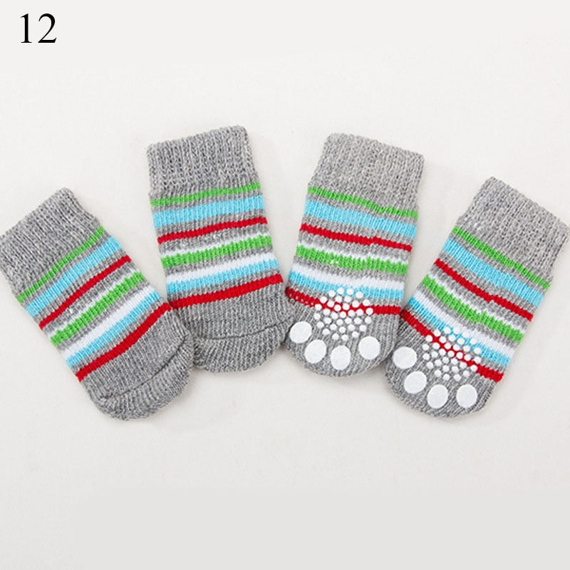 Dog Socks - 4Pc - S/M/L