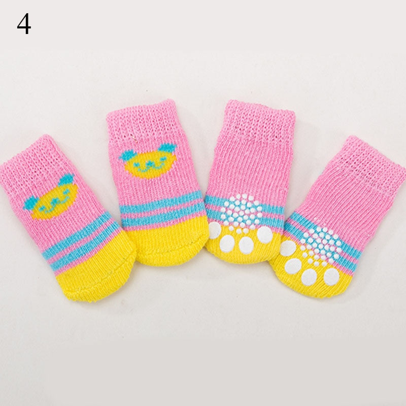 Dog Socks - 4Pc - S/M/L