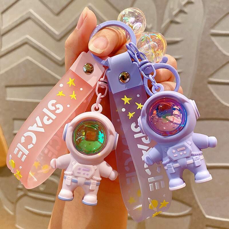 Cute Space Astronaut Keyring