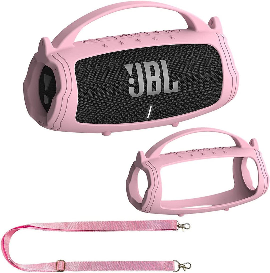 Silicone Protective Cover Case for JBL Charge 5 Portable Bluetooth Speaker(ONLY CASE)