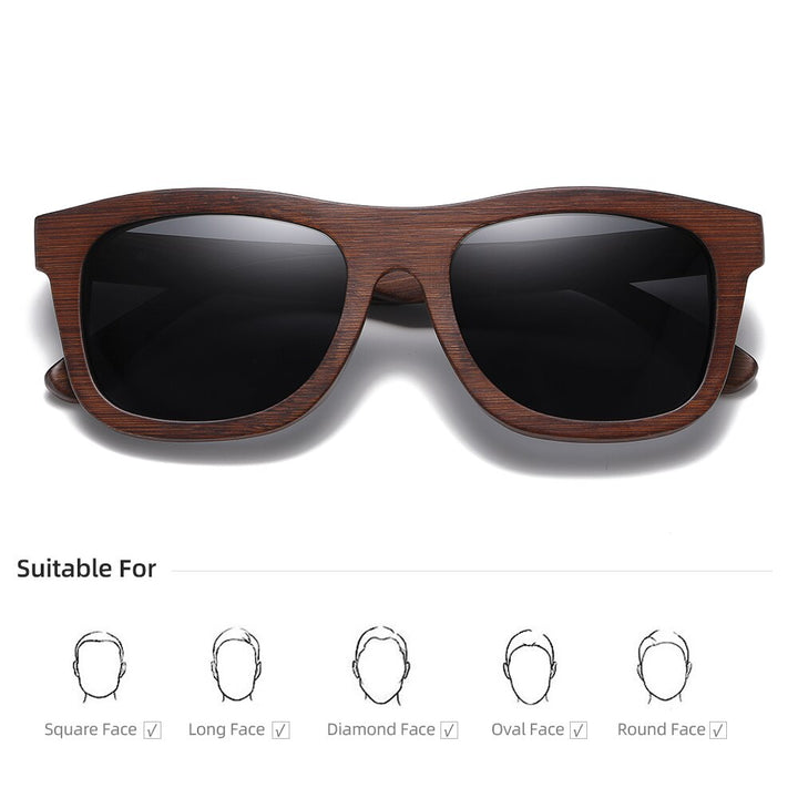 GM Natural Bamboo Sunglasses