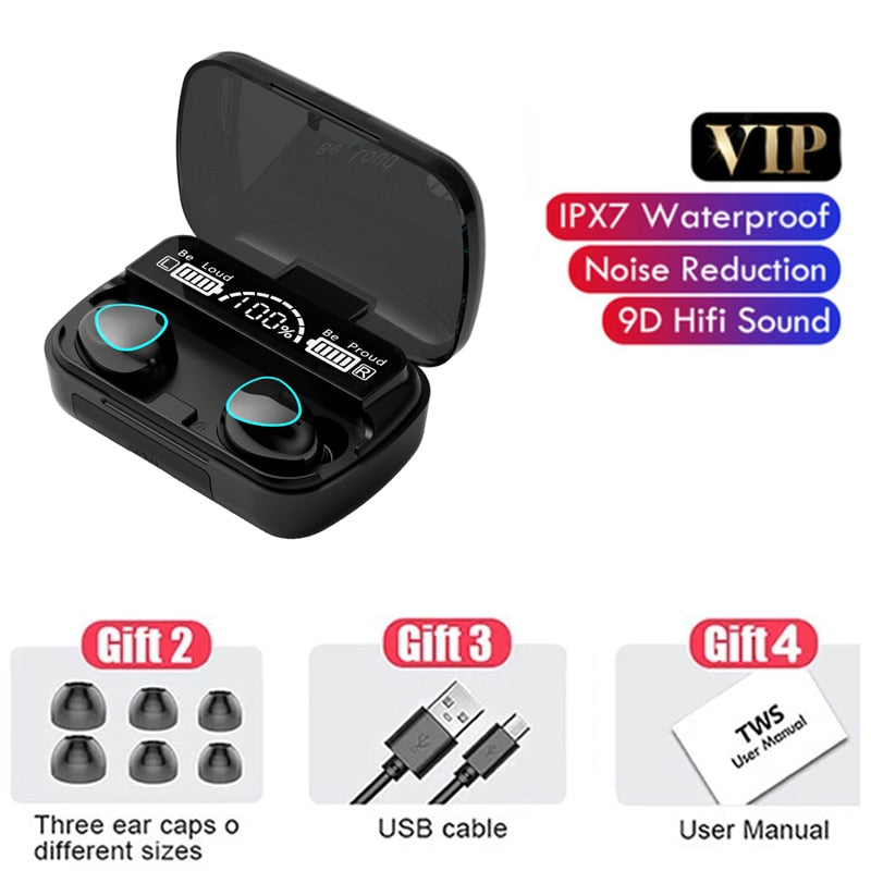 M10 TWS Bluetooth Earbuds