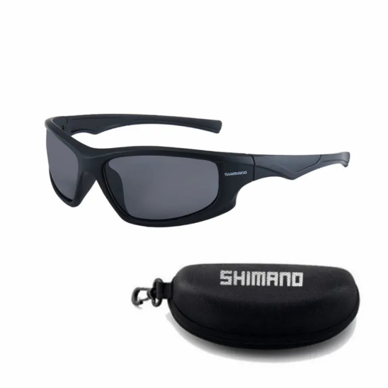 Shimano wrap around fishing glasses