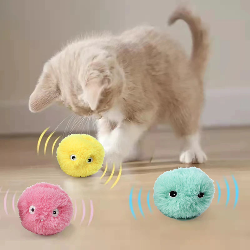 Smart Cat Toys Interactive Ball Plush Electric