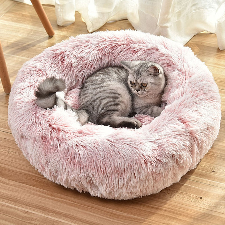 Long Plush Fluffy Pet Bed 