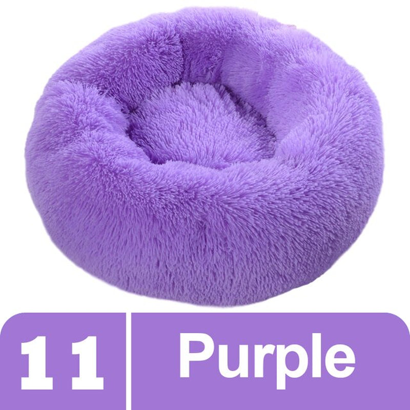 Long Plush Fluffy Pet Bed 