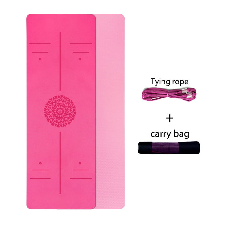 Yoga Mat Non-Slip Double Layer