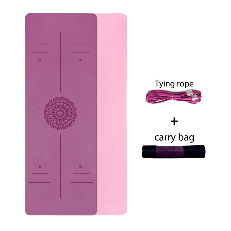 Yoga Mat Non-Slip Double Layer