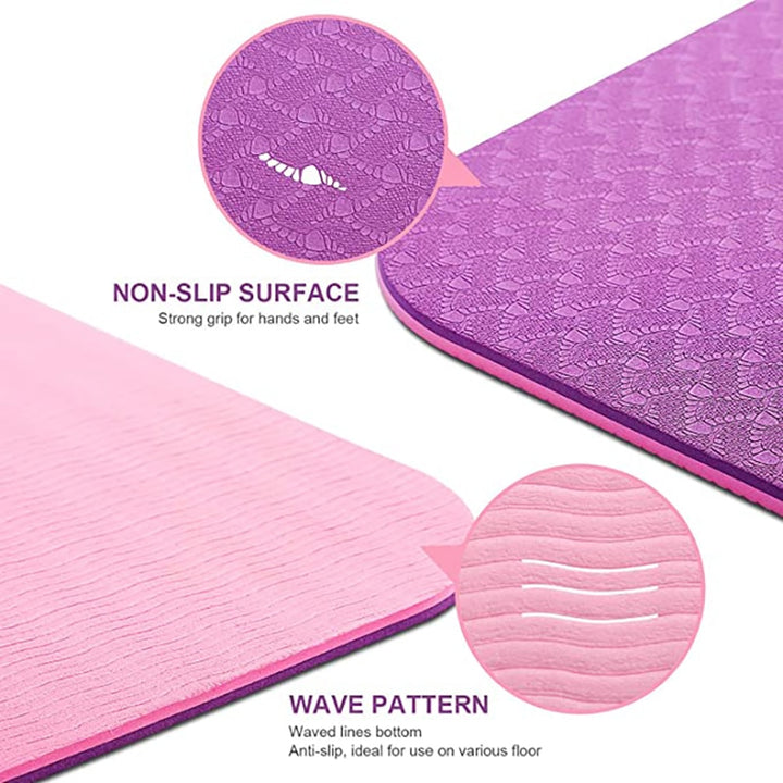 Yoga Mat Non-Slip Double Layer