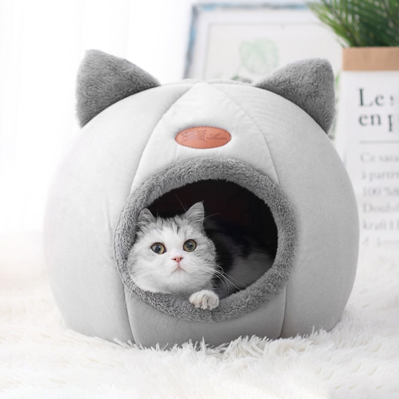 Cozy Cave Indoor Cat Bed