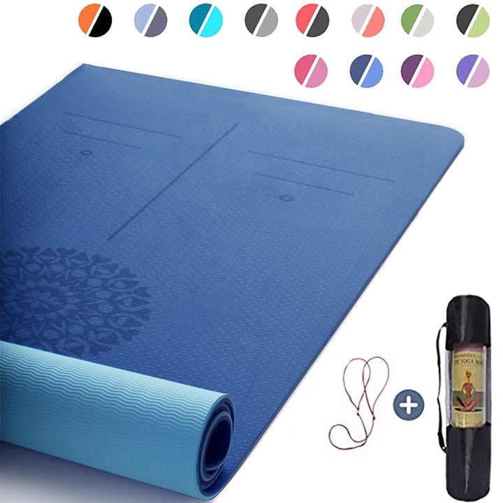 Yoga Mat Non-Slip Double Layer