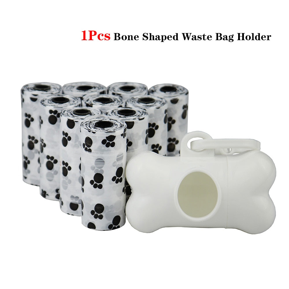 Disposable Dog Waste Bag holder + 5 rolls of 75 bags.