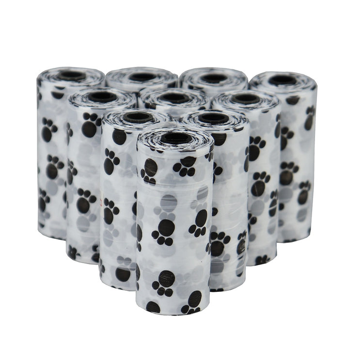 Disposable Dog Waste Bag holder + 5 rolls of 75 bags.