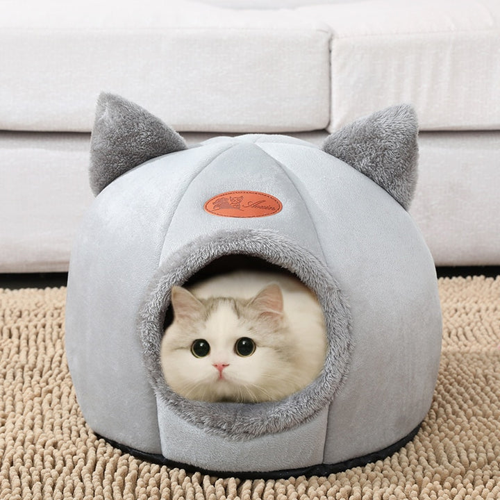 Cozy Cave Indoor Cat Bed