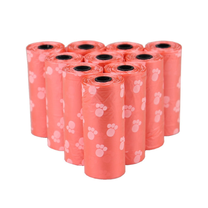 Disposable Dog Waste Bag holder + 5 rolls of 75 bags.