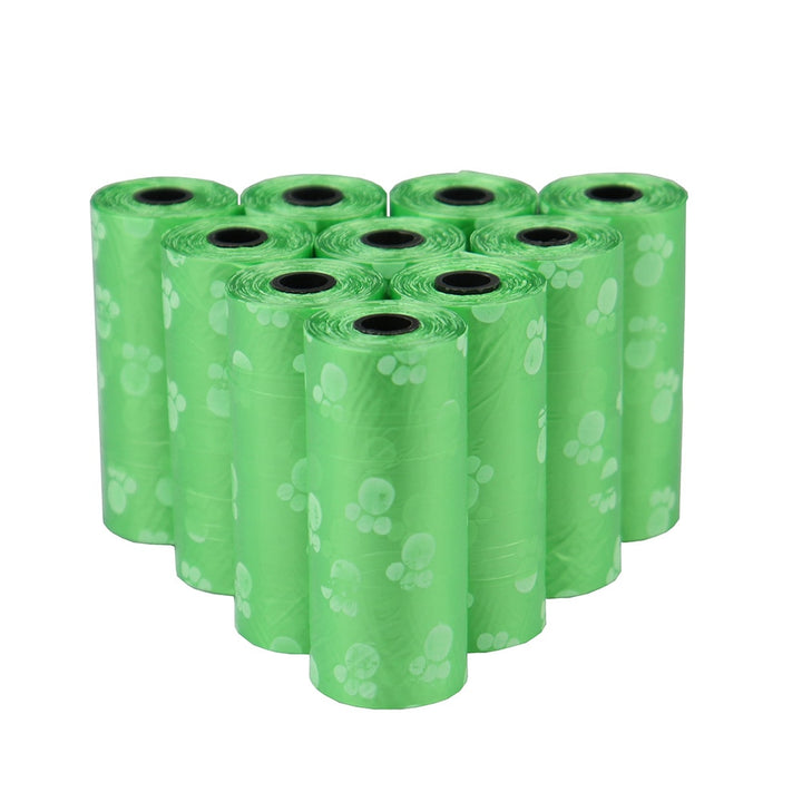 Disposable Dog Waste Bag holder + 5 rolls of 75 bags.