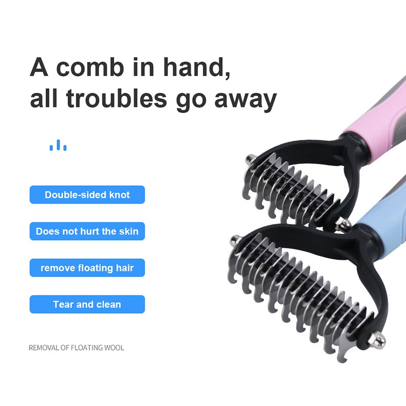 Heavy Duty Brush For Pets With That Thick Winter Coat