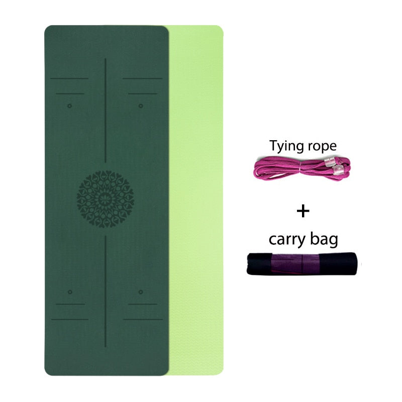 Yoga Mat Non-Slip Double Layer