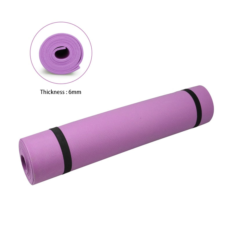 Basic Yoga Mat- 4-6mm thickness