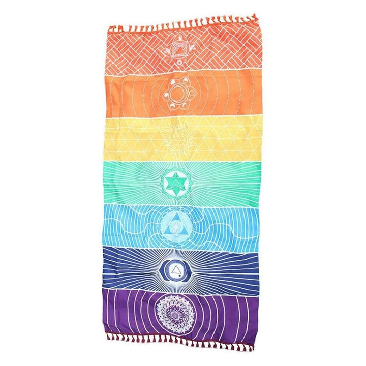 7 Chakra Meditation/Yoga Mat