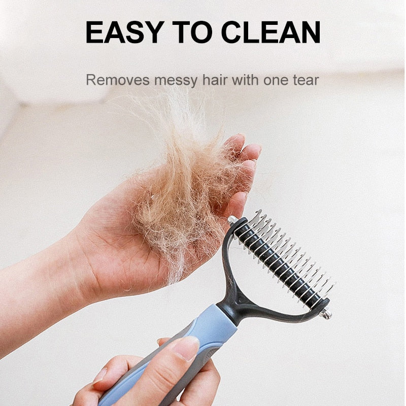 Heavy Duty Brush For Pets With That Thick Winter Coat