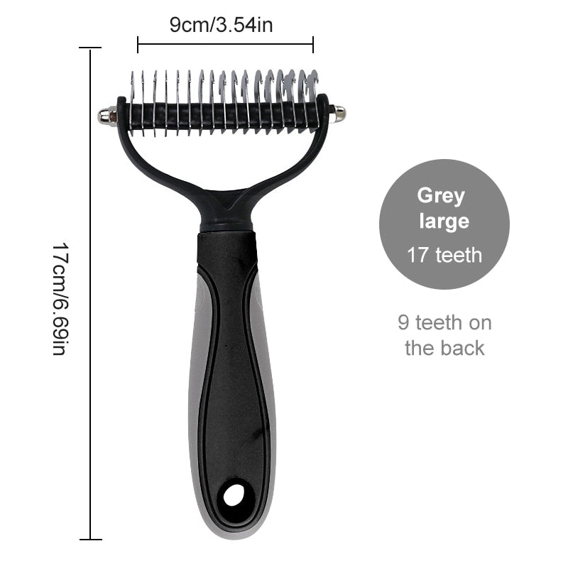 Heavy Duty Brush For Pets With That Thick Winter Coat