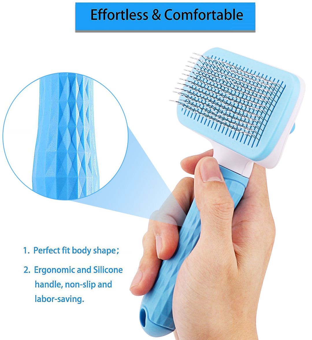 Soft And Easy Pet Hair Removal Brush