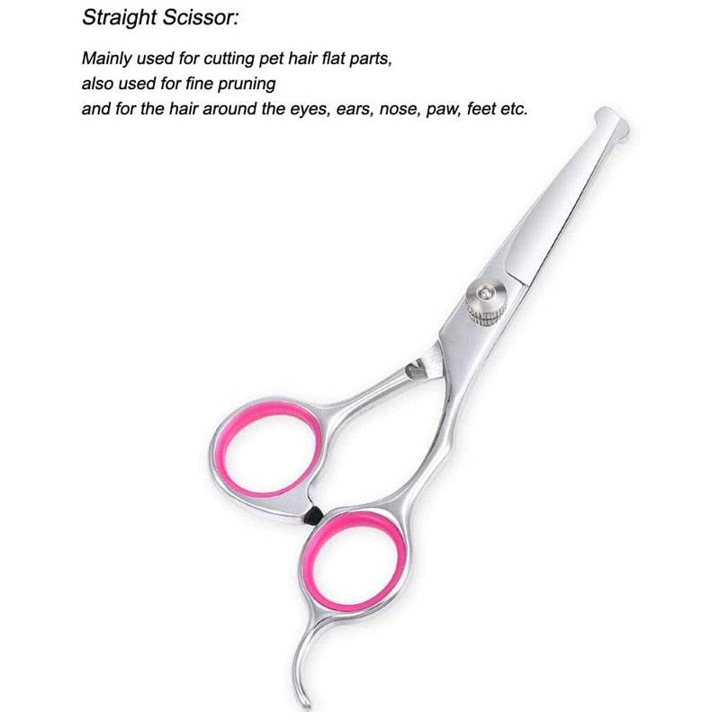 Professional Scissors Bundle Pack For Pet Hair Care