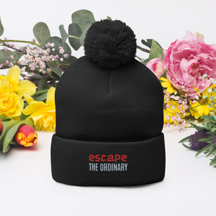 Escape The Ordinary Pom-Pom Beanie