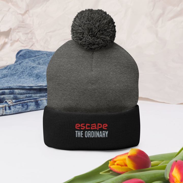 Escape The Ordinary Pom-Pom Beanie