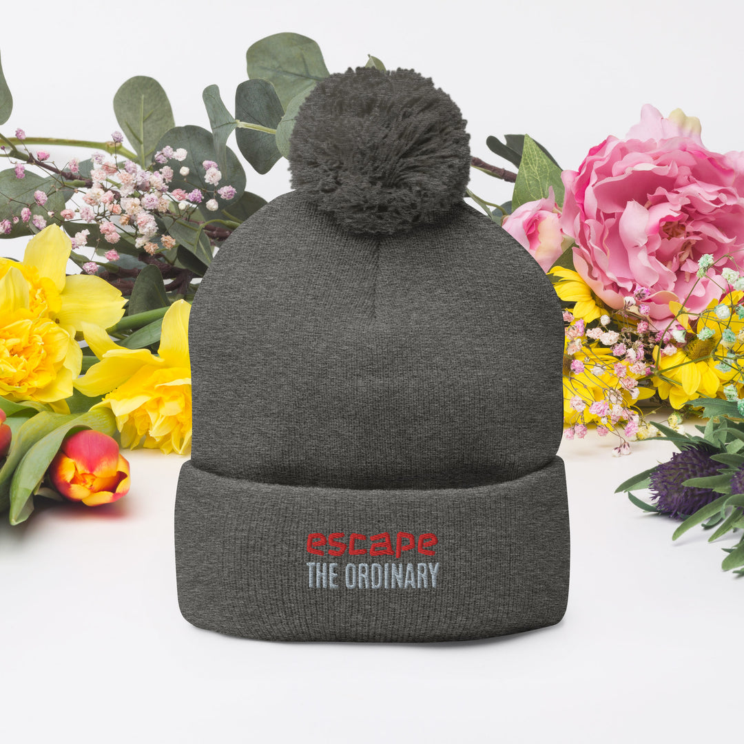 Escape The Ordinary Pom-Pom Beanie