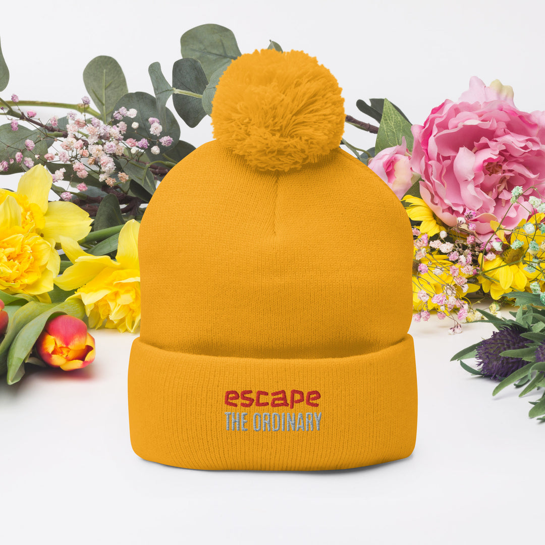 Escape The Ordinary Pom-Pom Beanie