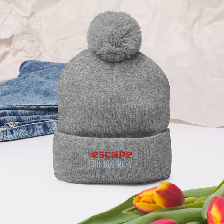 Escape The Ordinary Pom-Pom Beanie