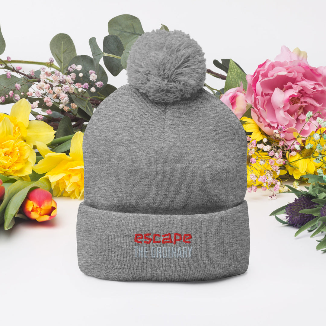 Escape The Ordinary Pom-Pom Beanie