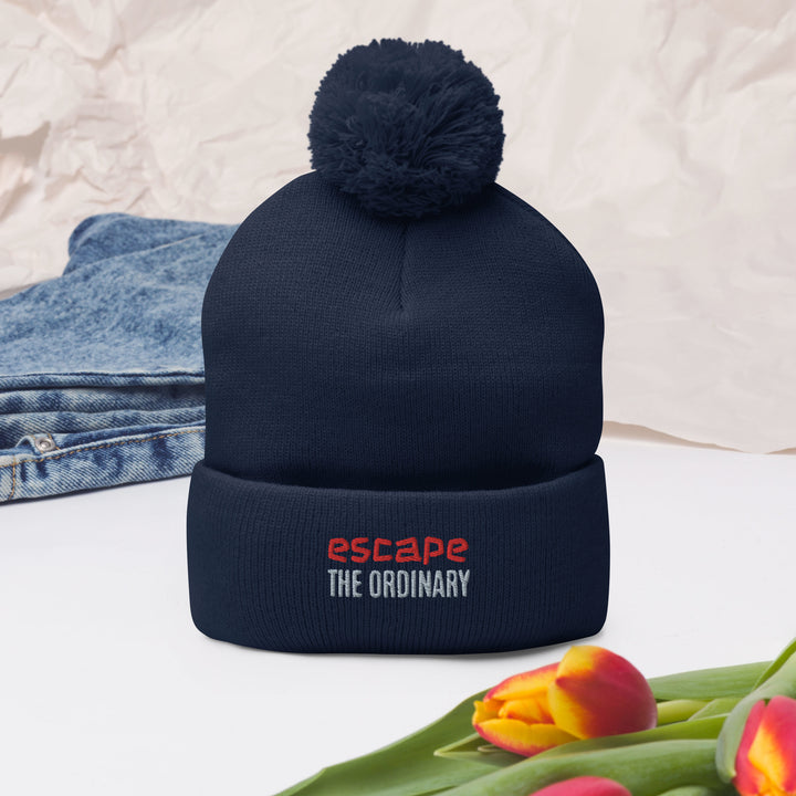 Escape The Ordinary Pom-Pom Beanie