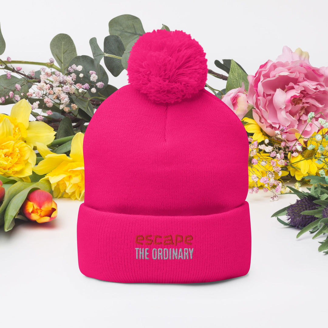 Escape The Ordinary Pom-Pom Beanie