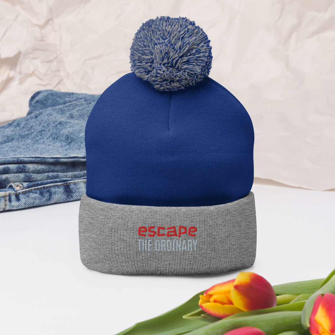 Escape The Ordinary Pom-Pom Beanie