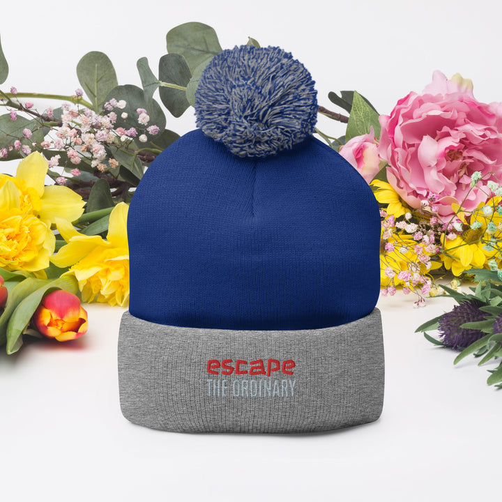 Escape The Ordinary Pom-Pom Beanie